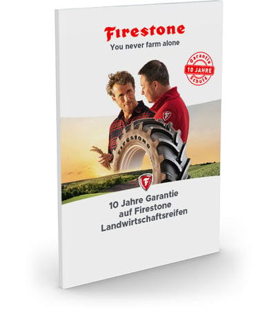 10-Jahres-Garantie für Agrarreifen von Firestone