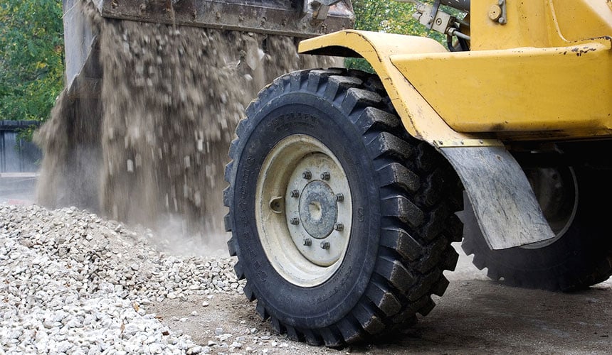 Reifen Duraforce Utility bei Bauarbeiten