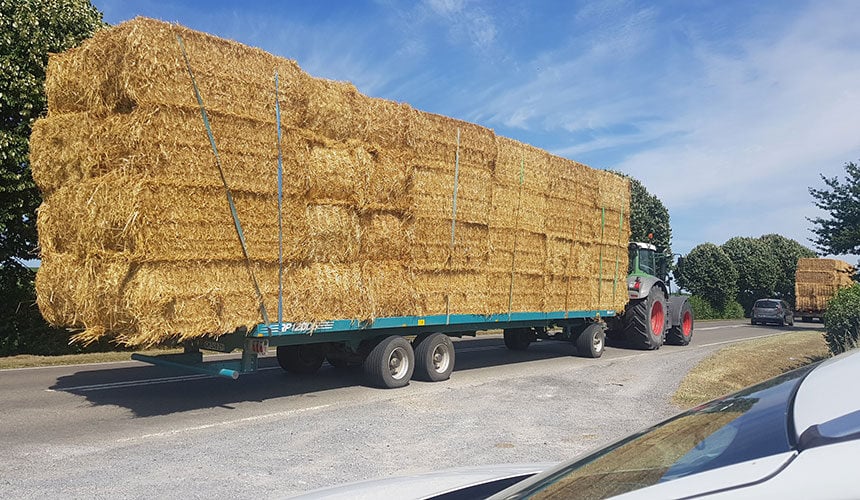 Weniger Last verhindert, dass die Agrarreifen zu schnell verschleißen