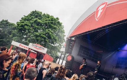 Schirmherrschaft über Musikevents und -festivals