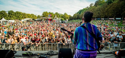 Schirmherrschaft über Musikevents und -festivals