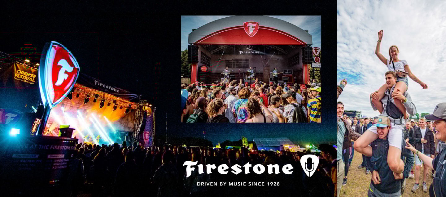 Firestone, getragen von der Musik seit 1928