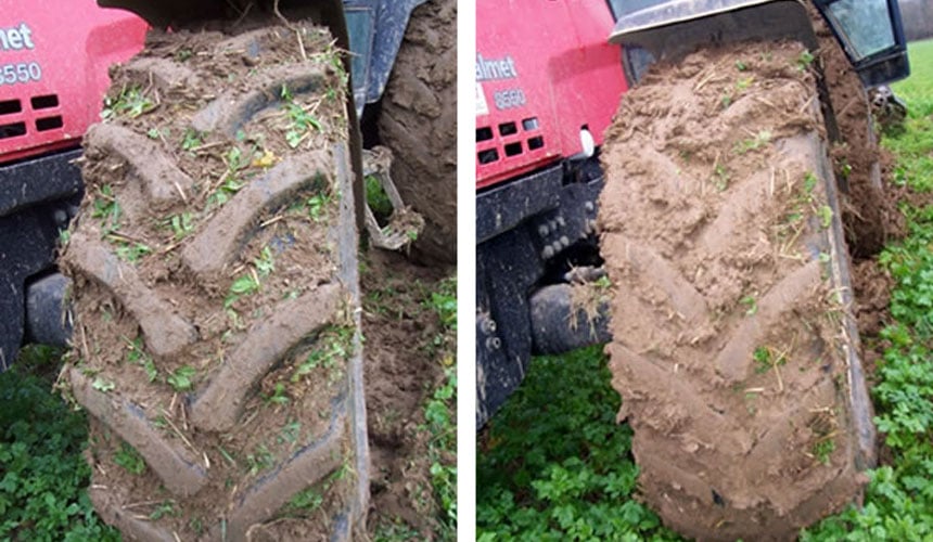 Druckwechseltest auf demselben Feld