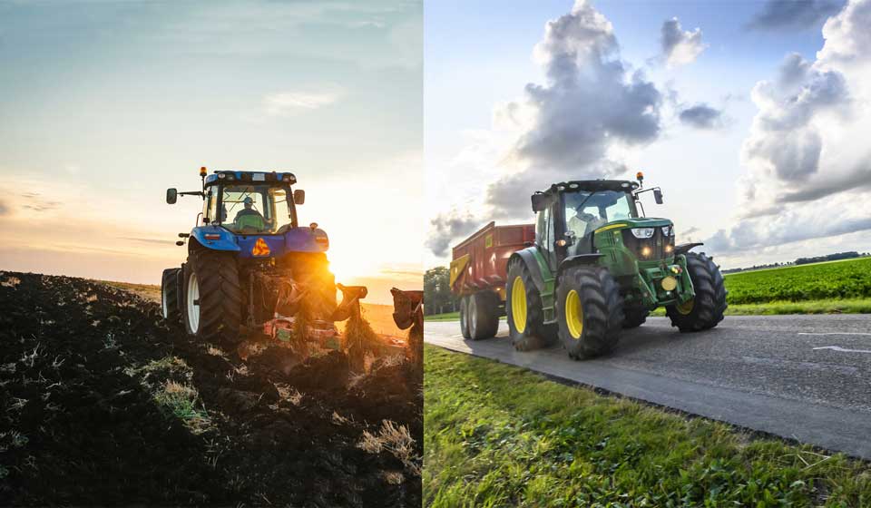 Auswahl Ihrer zukünftigen Agrarreifen in Abhängigkeit von Ihrer Tätigkeit